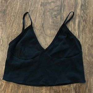Black American apparel bralette